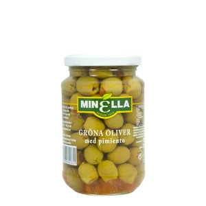 Oliv Gröna med Pimiento 370g