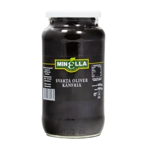 Oliv Svarta kärnfria 900g