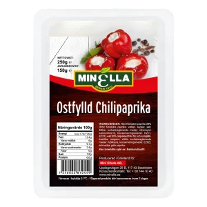 Ostfylld Chilipaprika 250g
