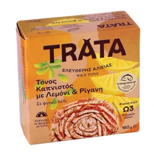 Trata tonfisk rökt citron oregano 160g