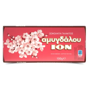 Mjölkchoklad mandel Ion 100g