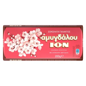 Mjölkchoklad mandel Ion 200g