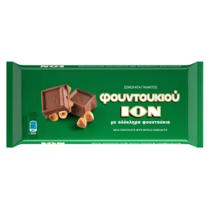 Mjölkchoklad/ hasselnötter Ion 200gr