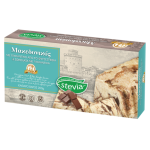 Makedonikos Halva choklad stevia 200g
